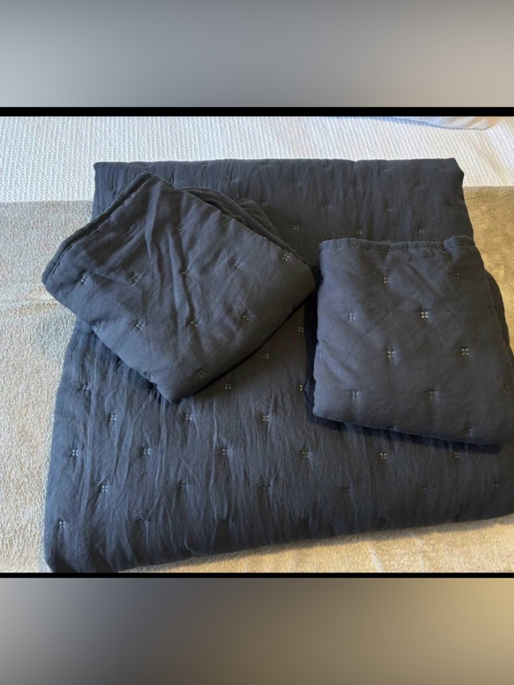 King size quilt and shams